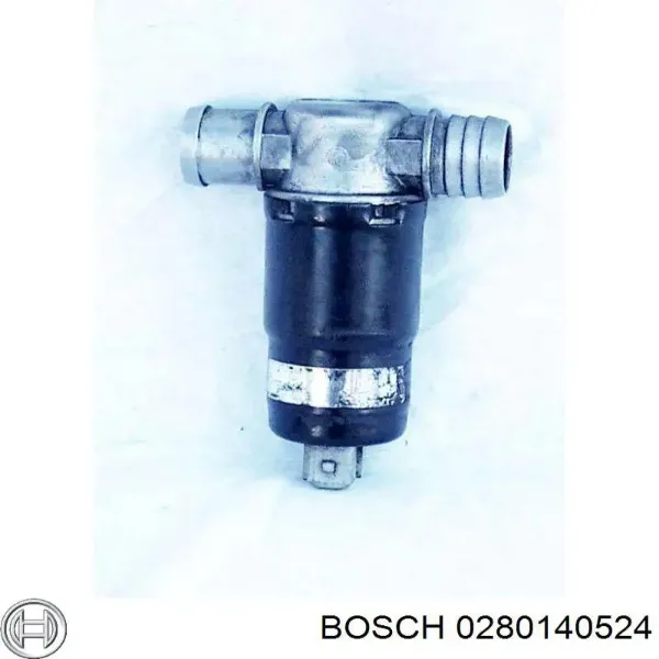 Válvula (regulador) de marcha a vácuo 0280140524 Bosch