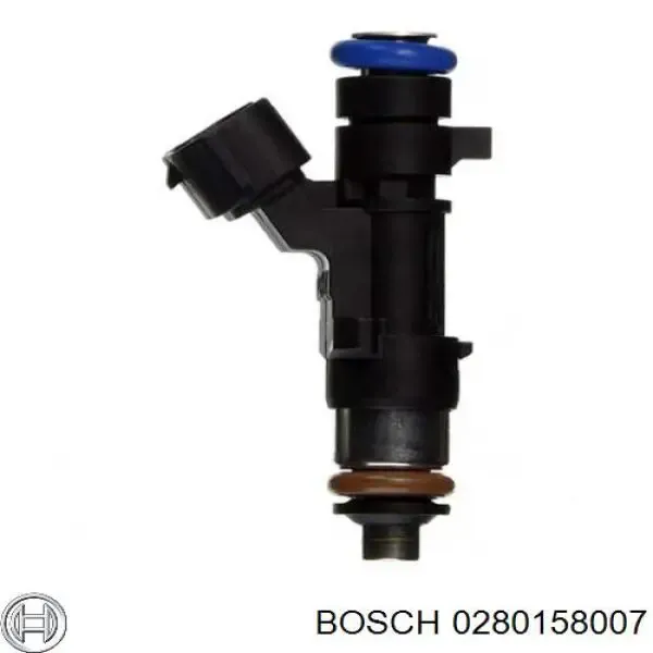 Injetor de injeção de combustível 0280158007 Bosch