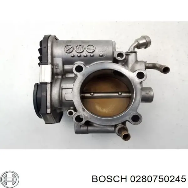 Válvula de borboleta montada 0280750245 Bosch