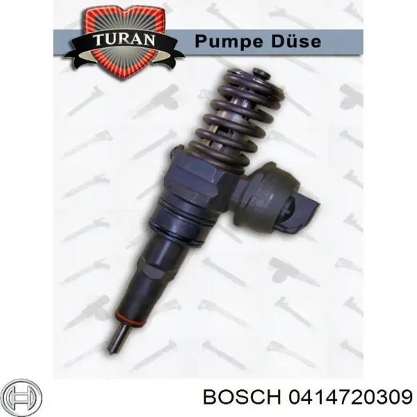 Injetor de injeção de combustível 0414720309 Bosch