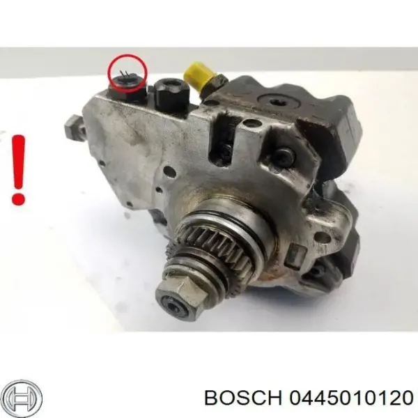 Bomba de combustível de pressão alta 0445010120 Bosch