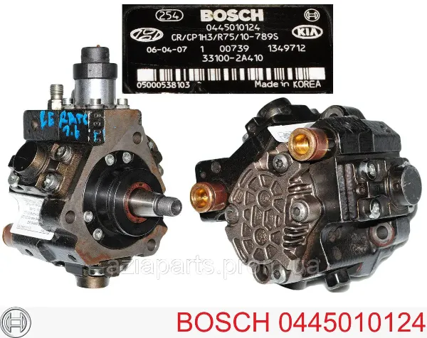 Bomba de combustível de pressão alta 0445010124 Bosch