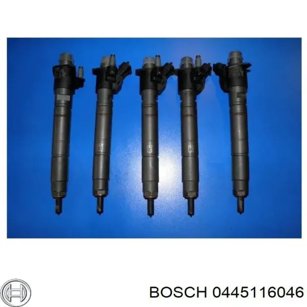 Injetor de injeção de combustível 0445116046 Bosch