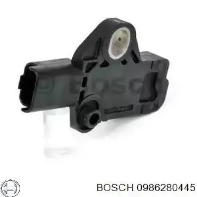 Sensor de posição (de revoluções) de cambota 0986280445 Bosch