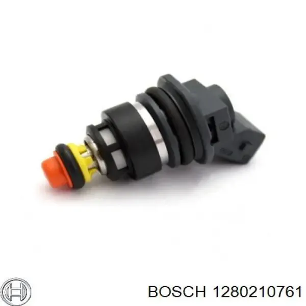 Vedante de regulador de pressão da cremalheira de combustível 1280210761 Bosch