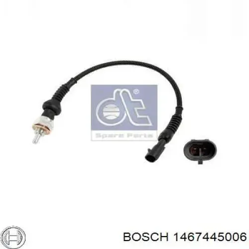 Válvula de regulação de pressão (válvula de redução da Bomba de Combustível de Pressão Alta) Common-Rail-System 1467445006 Bosch
