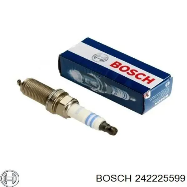 Vela de ignição 242225599 Bosch