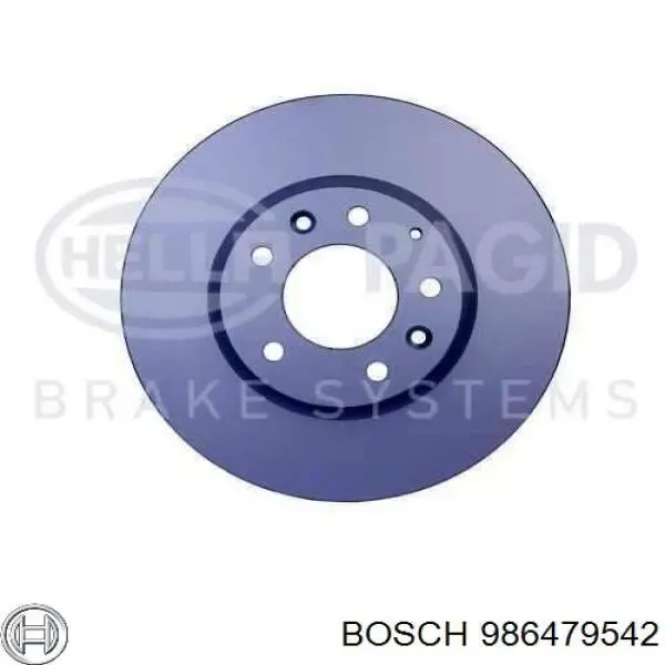 Disco do freio dianteiro 986479542 Bosch