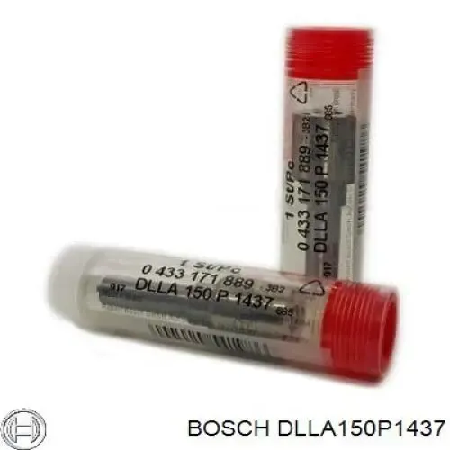 Pulverizador de diesel do injetor DLLA150P1437 Bosch