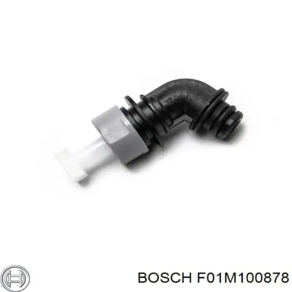 Tubo de ligação (ponta) do injetor de mangueira de retorno F01M100878 Bosch