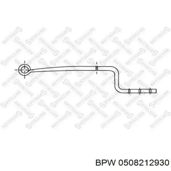 Mola semi-elíptica traseira 0508212930 BPW