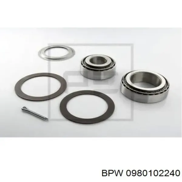 Kit de reparação de cubo traseiro 0980102240 BPW