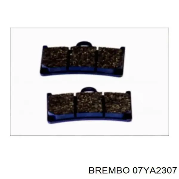 Sapatas do freio dianteiras de disco 07YA2307 Brembo