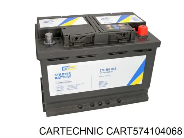 Bateria recarregável (PILHA) CART574104068 Cartechnic