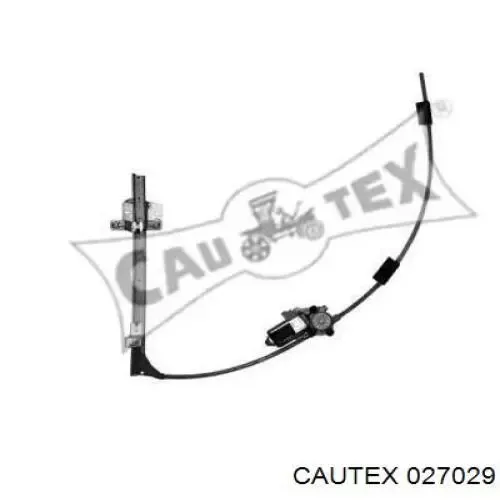 Mecanismo de acionamento de vidro da porta dianteira direita Renault 9 L42
