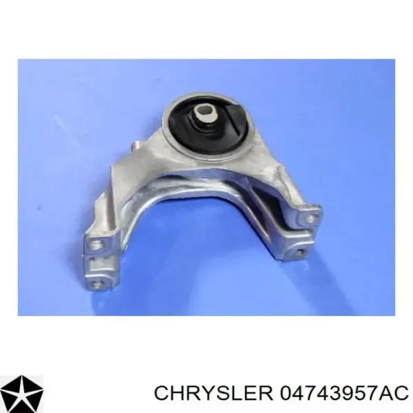 Coxim (suporte) traseiro de motor 04743957AC Chrysler