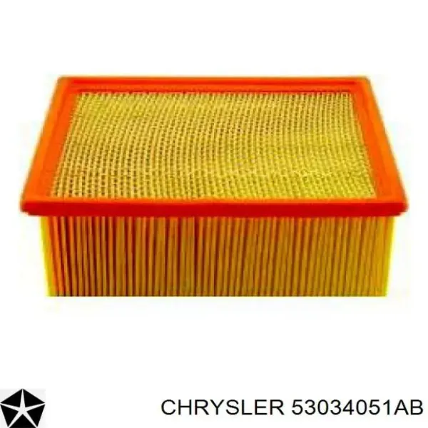 Filtro de ar 53034051AB Chrysler