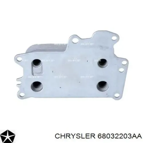 Radiador de óleo 68032203AA Chrysler