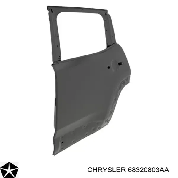 Porta traseira esquerda Jeep RENEGADE BU, B1