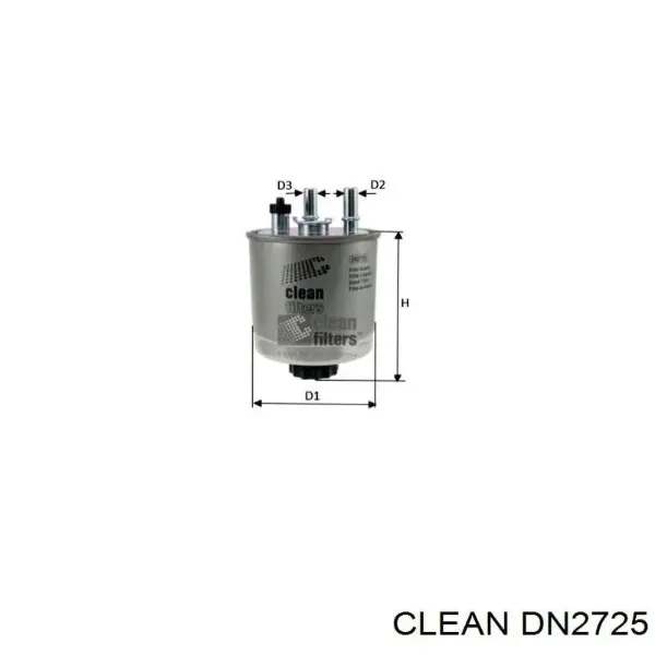 Filtro de combustível DN2725 Clean