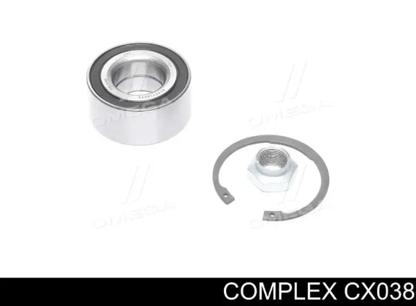 Rolamento de cubo dianteiro CX038 CX/Complex