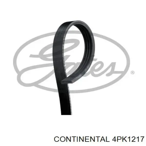 Correia dos conjuntos de transmissão 4PK1217 Continental/Siemens