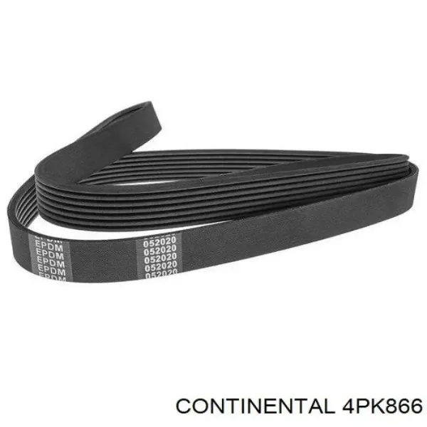 Correia dos conjuntos de transmissão 4PK866 Continental/Siemens