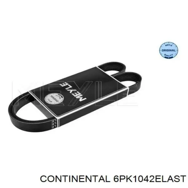 Correia dos conjuntos de transmissão 6PK1042ELAST Continental/Siemens