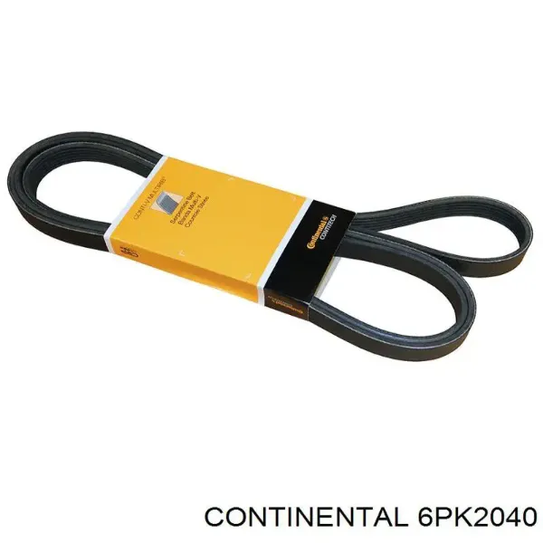 Correia dos conjuntos de transmissão 6PK2040 Continental/Siemens