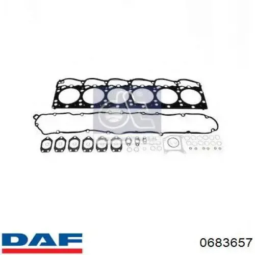 Kit superior de vedantes de motor 0683657 DAF