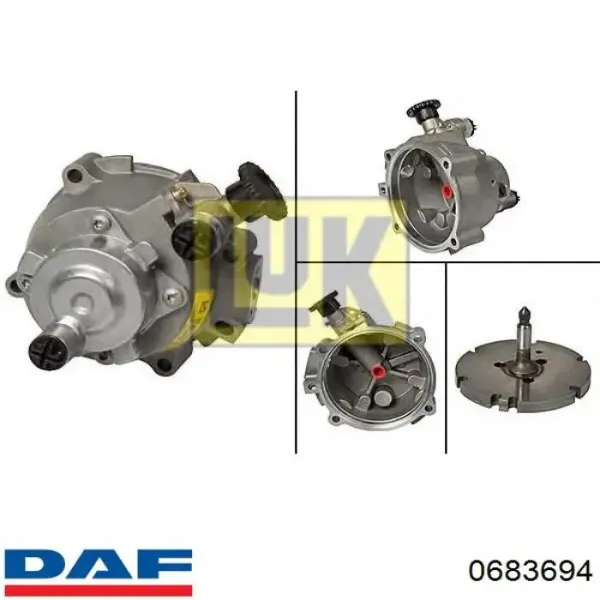 Bomba de combustível mecânica 0683694 DAF