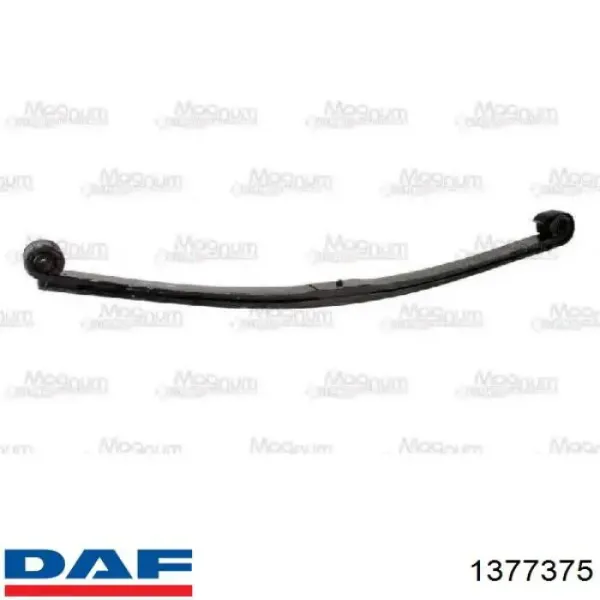 Suspensão de lâminas dianteira 1377375 DAF