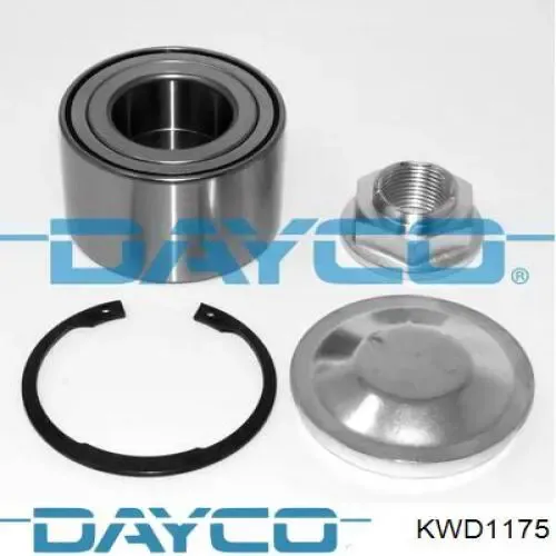 Disco do freio traseiro KWD1175 Dayco