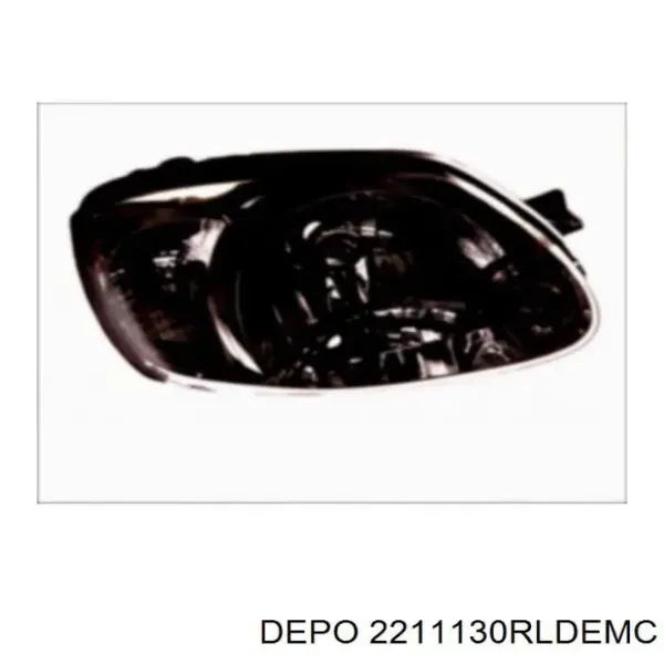 Luz direita 2211130RLDEMC Depo/Loro/Abakus