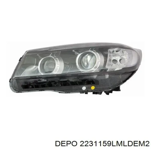 Luz esquerda 92101C5030 Hyundai/Kia