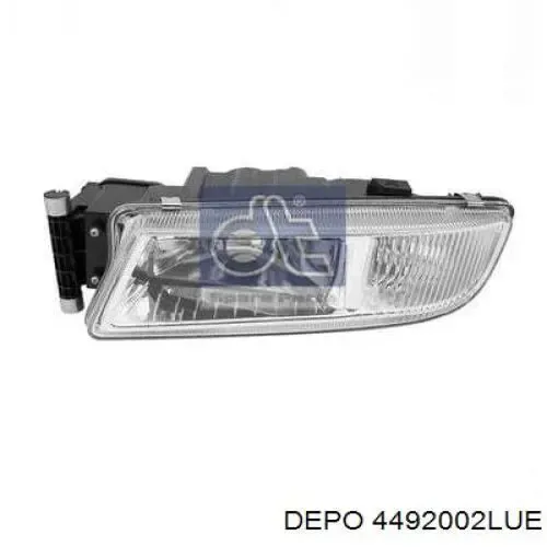 Luzes de nevoeiro esquerdas 4492002LUE Depo/Loro/Abakus