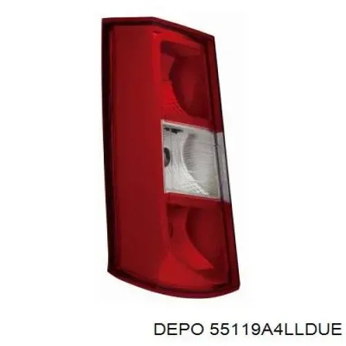 Lanterna traseira esquerda 55119A4LLDUE Depo/Loro/Abakus