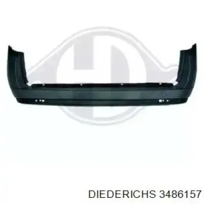 Pára-choque traseiro 735512762 Fiat/Alfa/Lancia