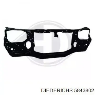 Suporte do radiador montado (painel de montagem de fixação das luzes) PMB30036A Signeda