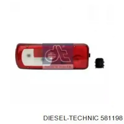 Lanterna traseira esquerda 1875577 DAF
