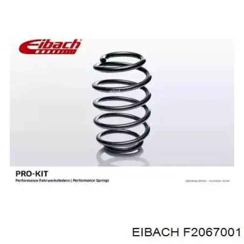 Mola dianteira F2067001 Eibach