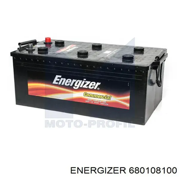 Bateria recarregável (PILHA) 680108100 Energizer