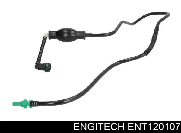 Tubo de combustível, desde o tanque até o filtro de combustível ENT120107 Engitech