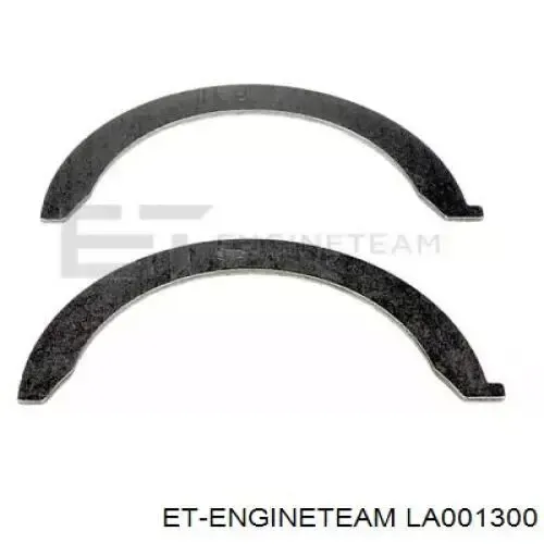 Semianel de suporte (de carreira) de cambota, STD, kit T1050ASTD Taiho