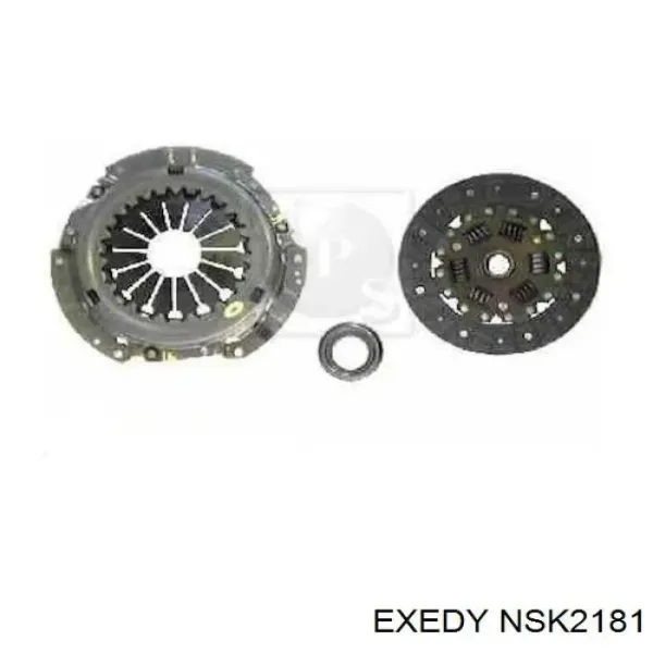 Kit de embraiagem (3 peças) NSK2181 Exedy