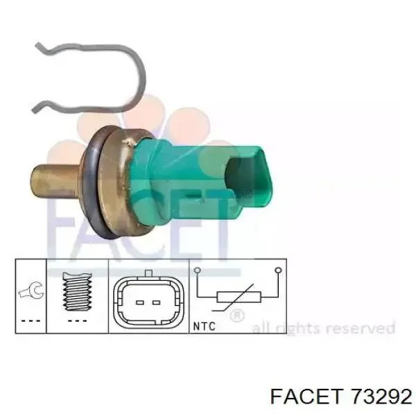 Compre ECTCT003 NTY Sensor de temperatura do fluido de esfriamento