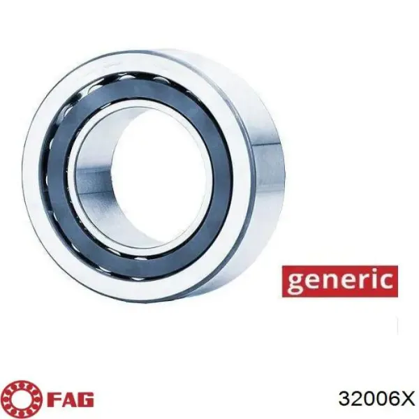 Rolamento externo de cubo traseiro 32006X FAG