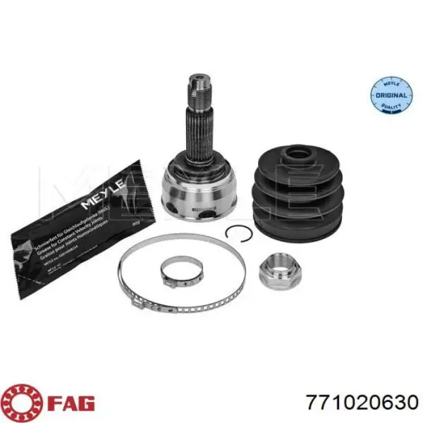 Junta homocinética externa dianteira 771020630 FAG