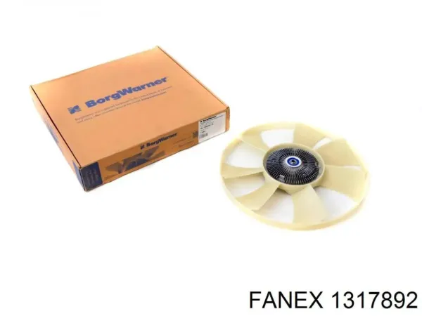 Acoplamento viscoso de ventilador de esfriamento 1317892 Fanex