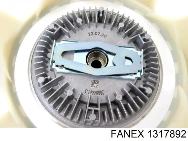 Acoplamento viscoso de ventilador de esfriamento 1317892 Fanex